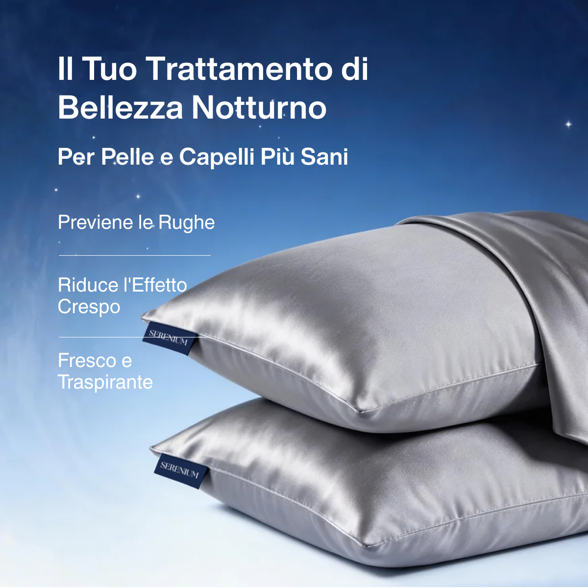 Federa in Seta per Skincare e Capelli (1+1 GRATIS)