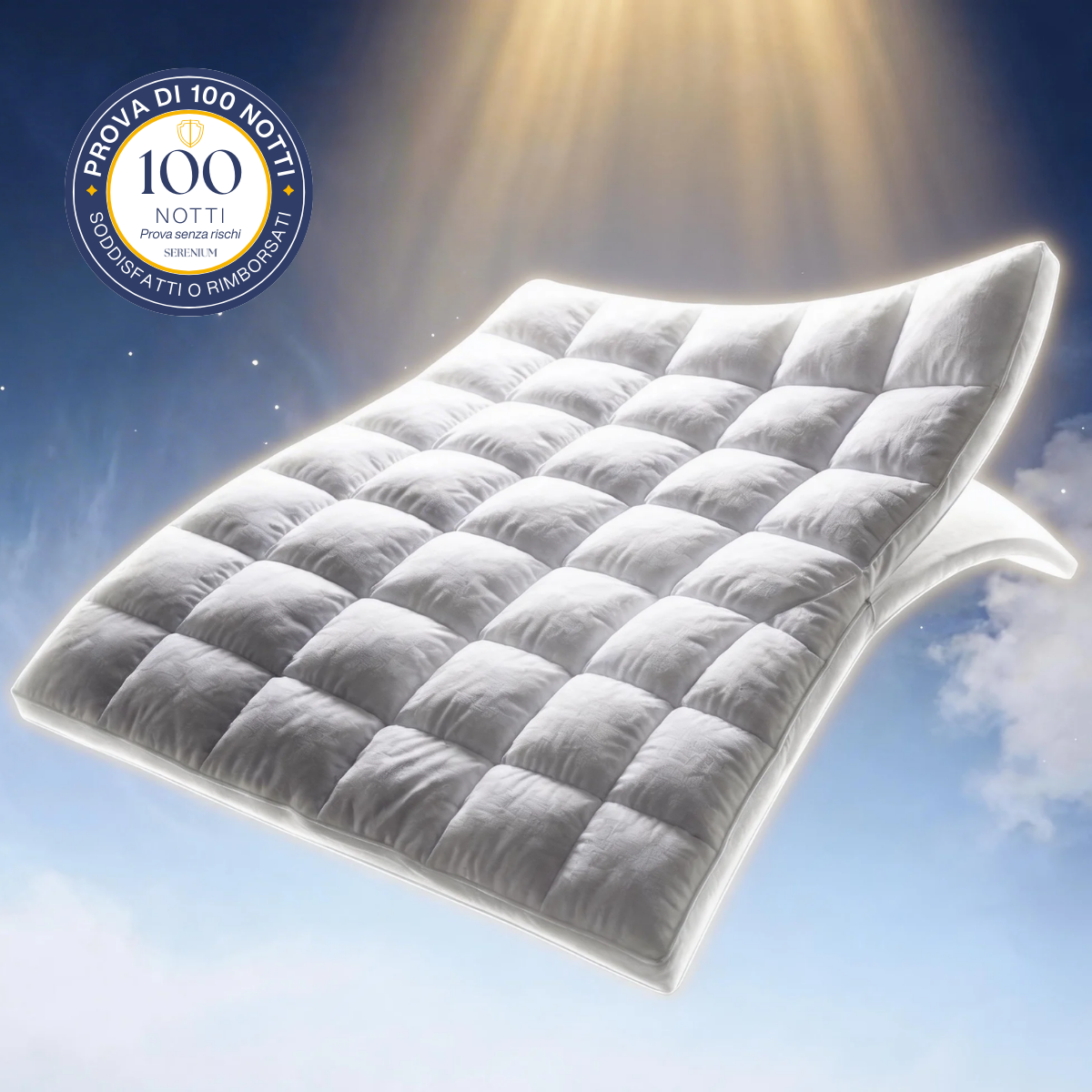 OrthoCloud™ – Topper Rinfrescante per Materasso